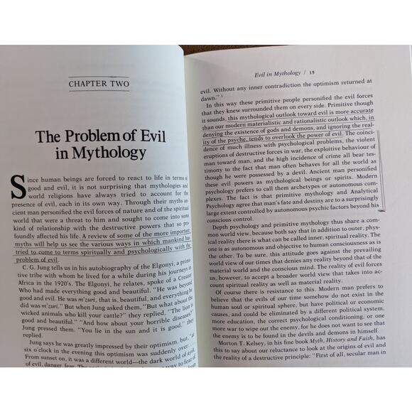 Evil The Shadow Side Of Reality 1981 By John Sanford Christian Problem Of Evil - Picture 3 of 16